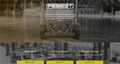 Desktop Screenshot of febest.com