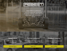 Tablet Screenshot of febest.com